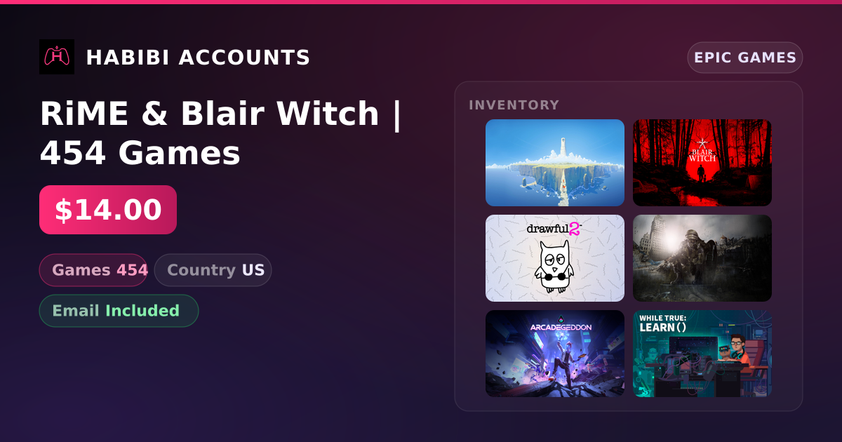 RiME & Blair Witch | 454 Games