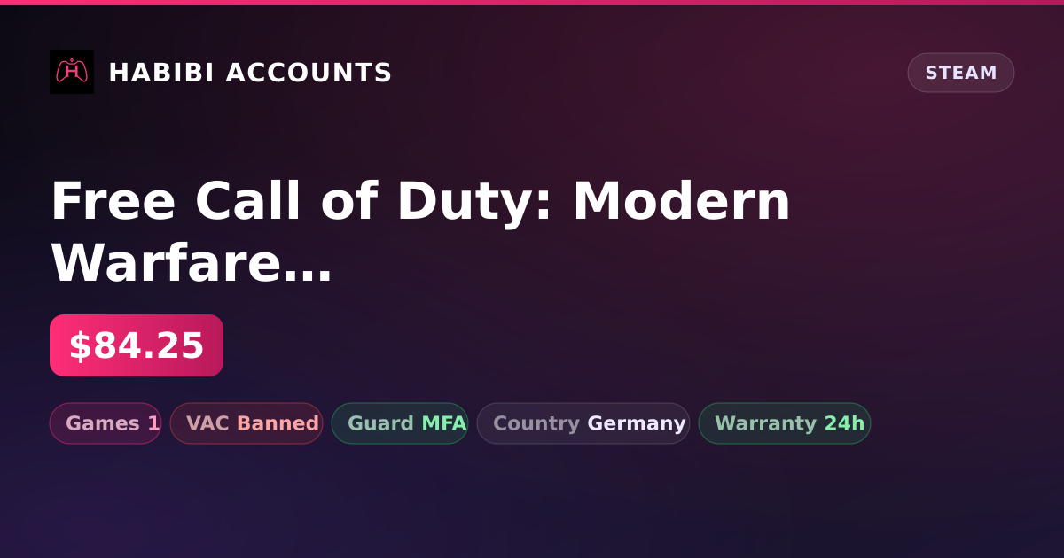 Free Call of Duty: Modern Warfare III | Has VAC