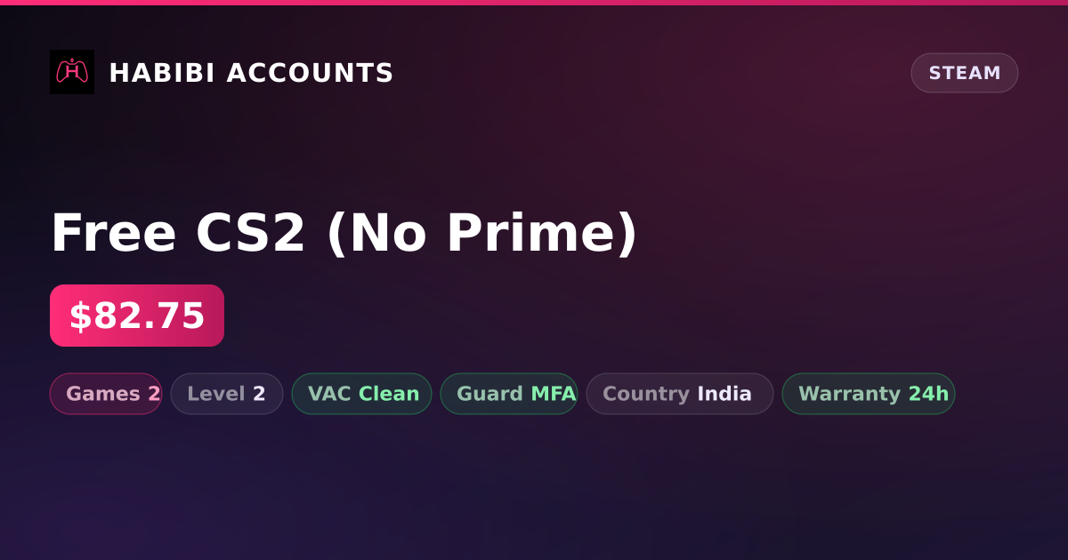 Free CS2 (No Prime)