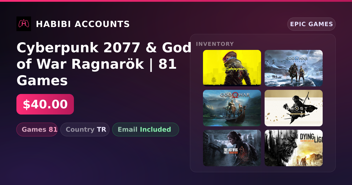 Cyberpunk 2077 & God of War Ragnarök | 81 Games