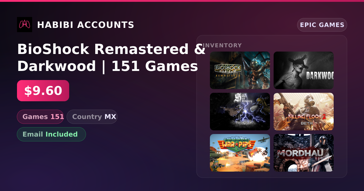 BioShock Remastered & Darkwood | 151 Games