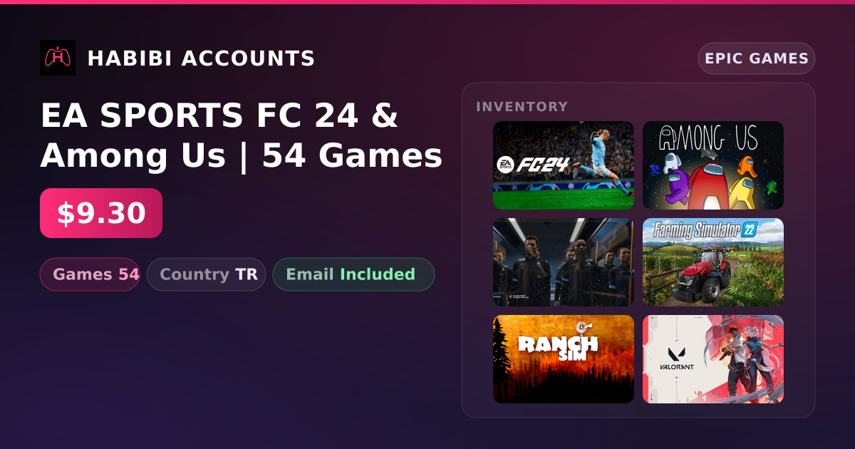 EA SPORTS FC 24 & Among Us | 54 Games