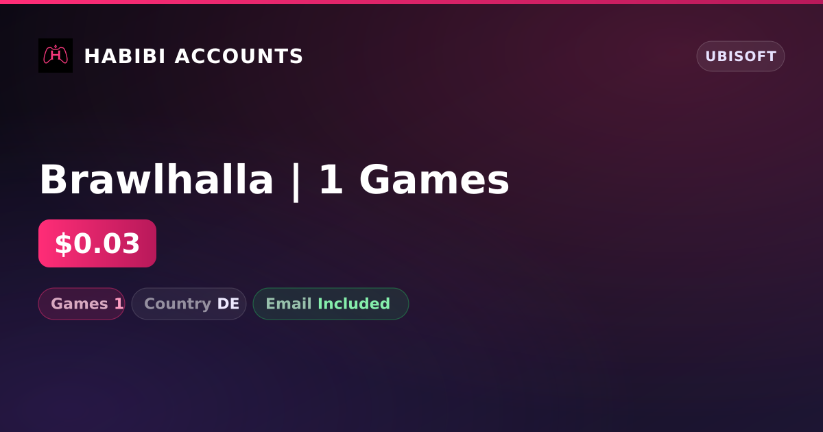 Brawlhalla | 1 Games — HabibiAccounts