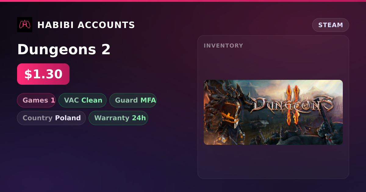 Dungeons 2 — HabibiAccounts