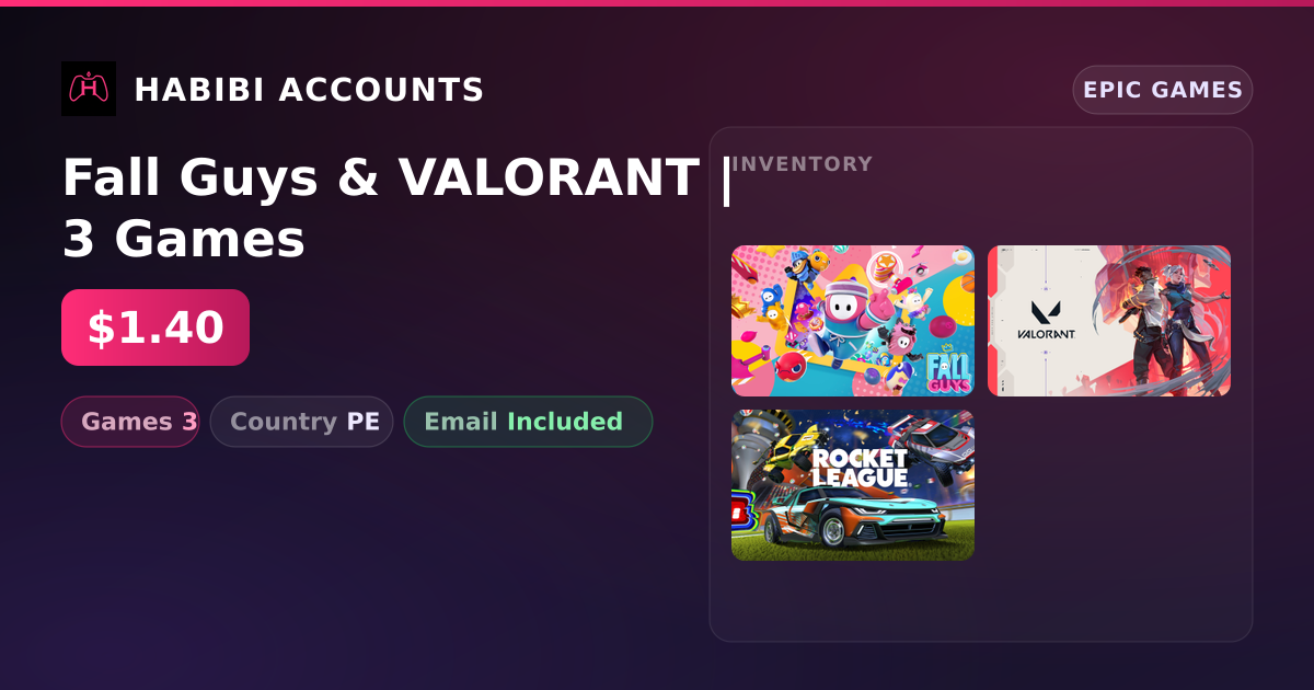 Fall Guys & VALORANT | 3 Games