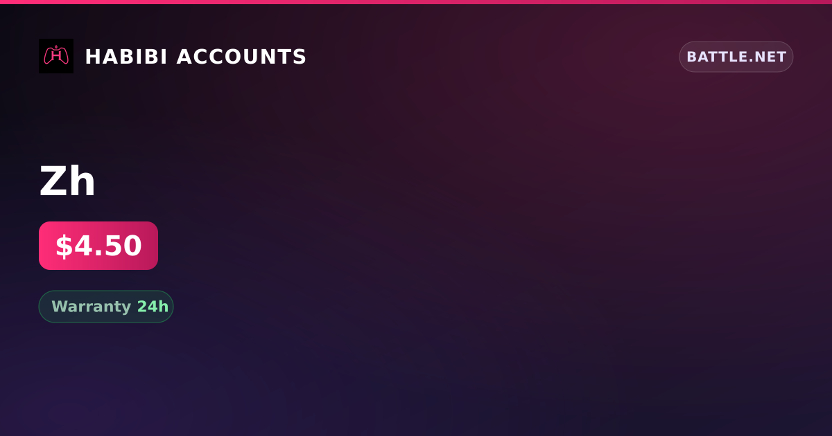 Zh — HabibiAccounts