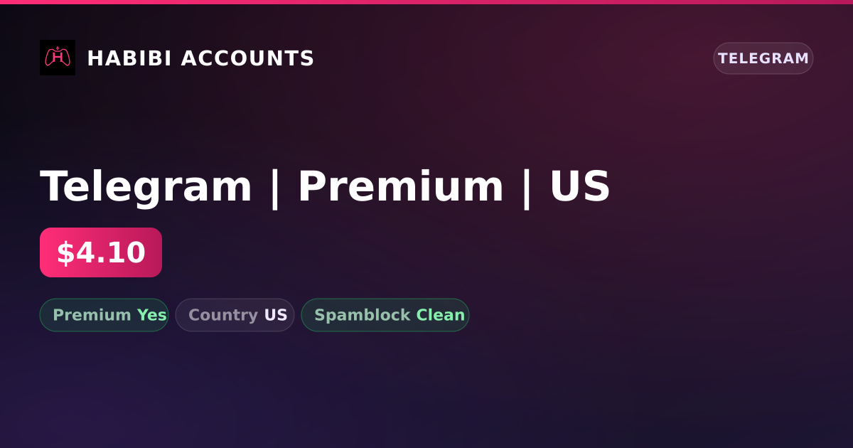 Telegram | Premium | US