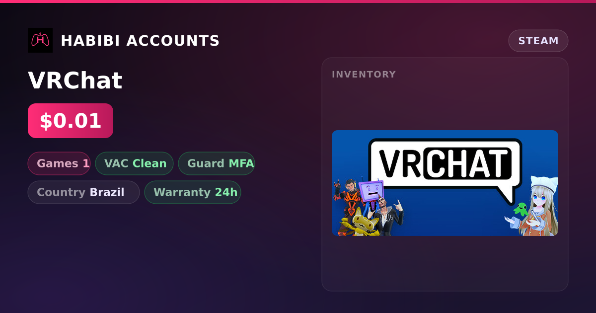 VRChat — HabibiAccounts