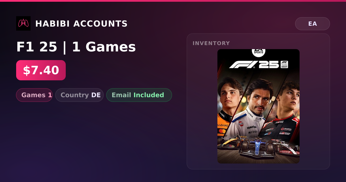 F1 25 | 1 Games