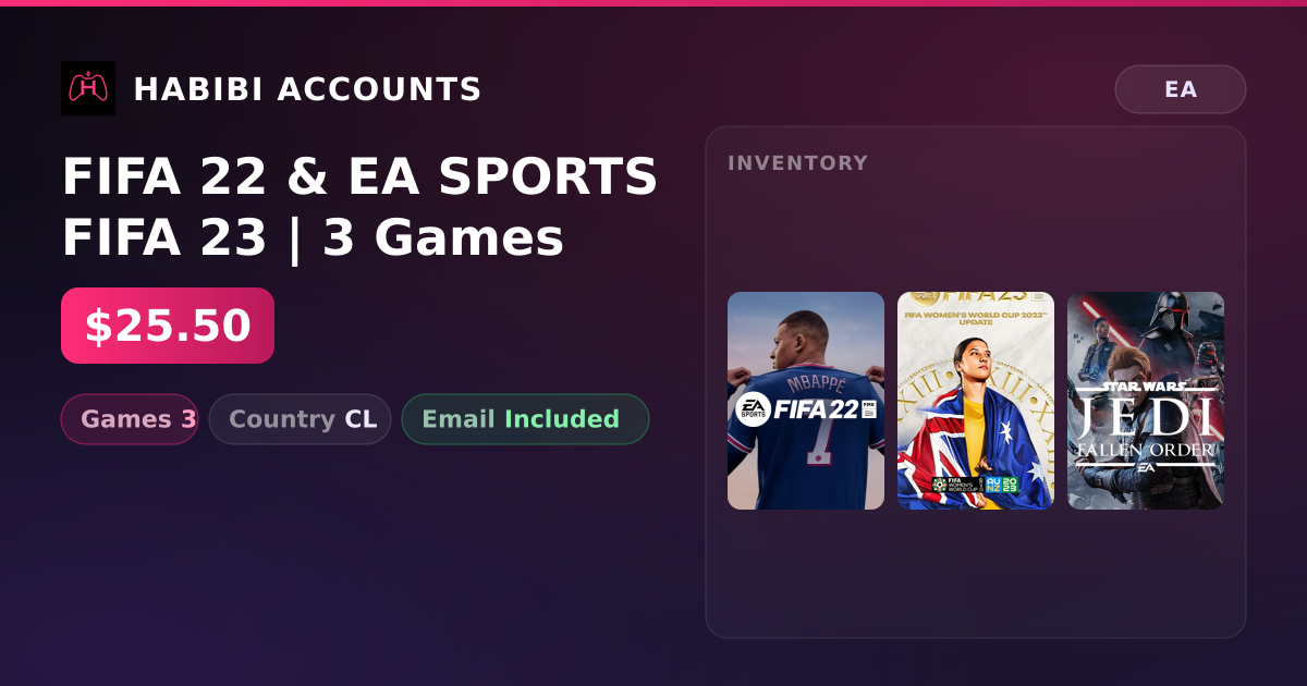 FIFA 22 & EA SPORTS FIFA 23 | 3 Games
