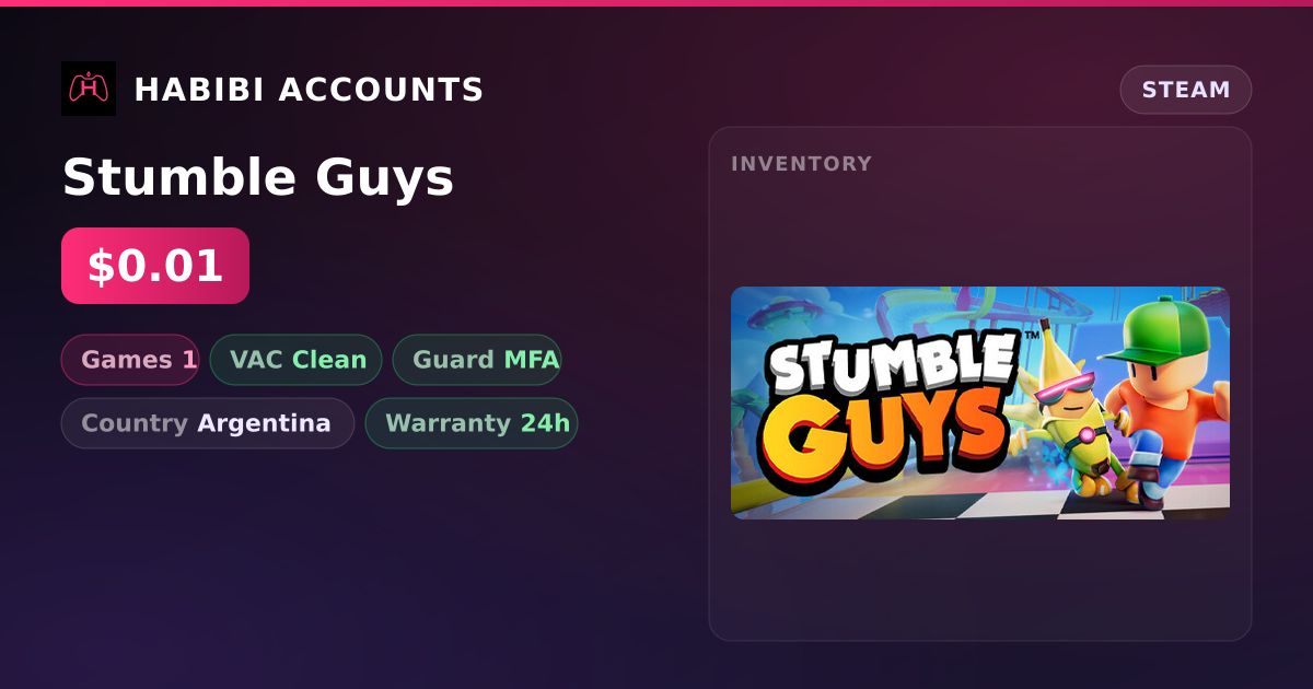 Stumble Guys — HabibiAccounts