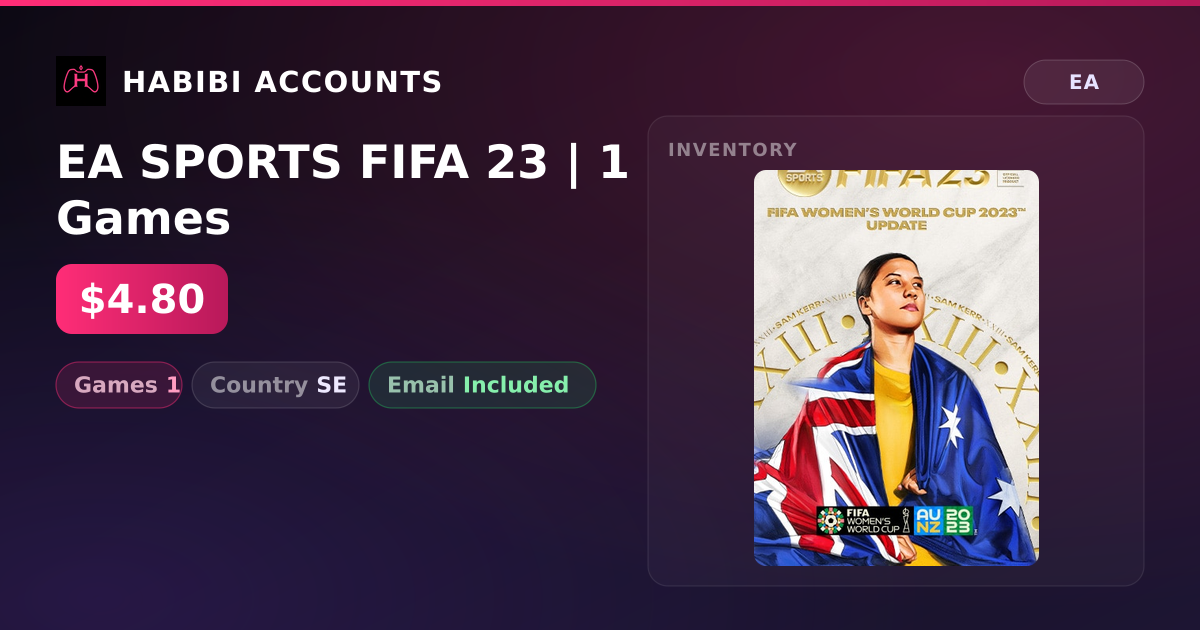 EA SPORTS FIFA 23 | 1 Games