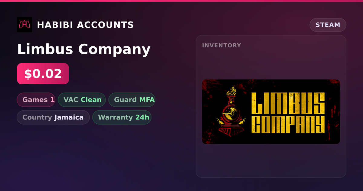 Limbus Company — HabibiAccounts