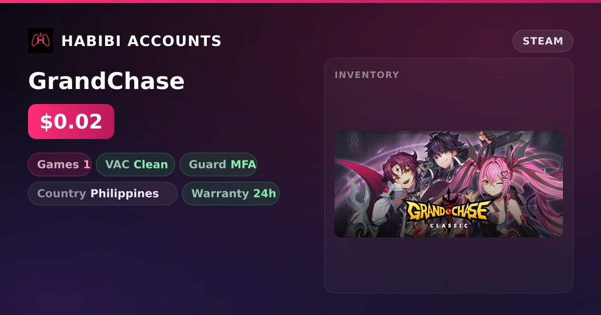GrandChase — HabibiAccounts