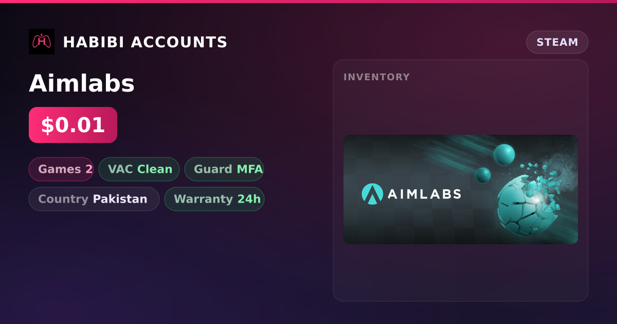 Aimlabs — HabibiAccounts