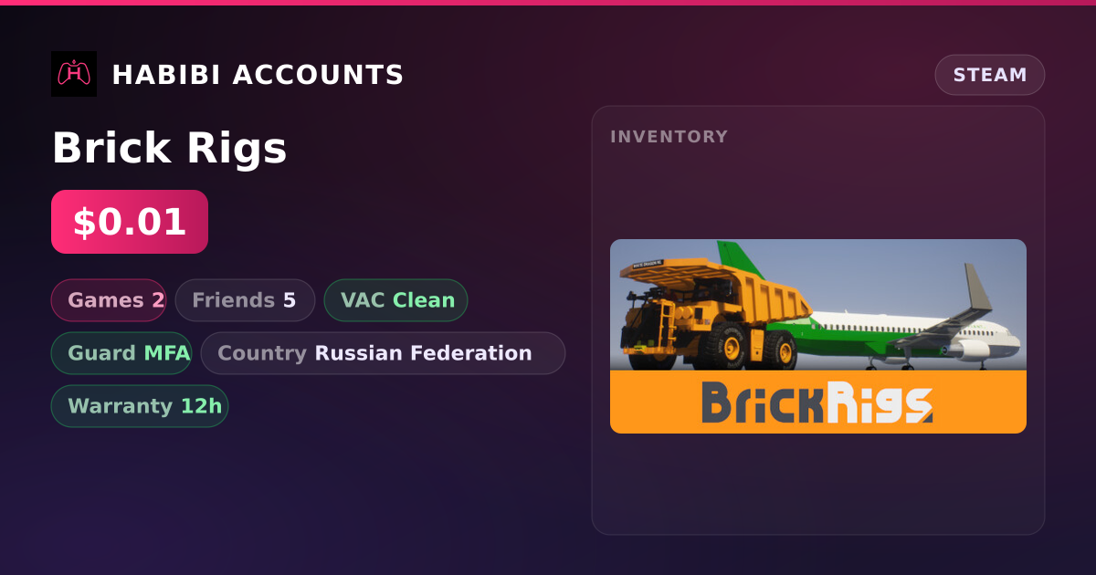 Brick Rigs — HabibiAccounts