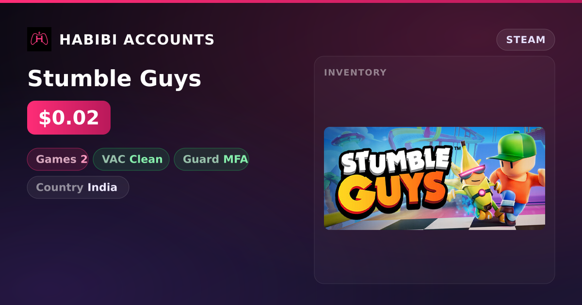 Stumble Guys — HabibiAccounts