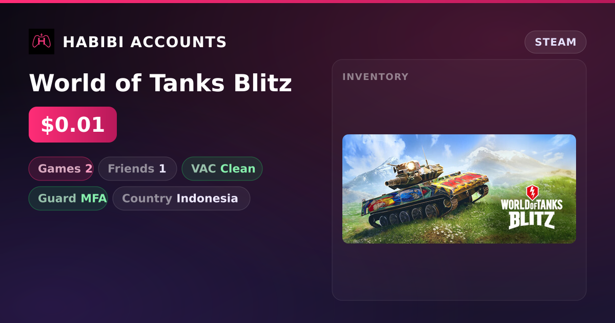 World of Tanks Blitz — HabibiAccounts
