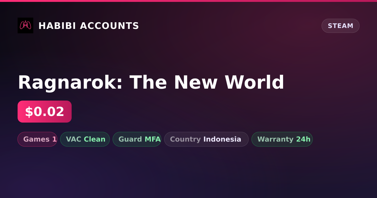 Ragnarok: The New World — HabibiAccounts