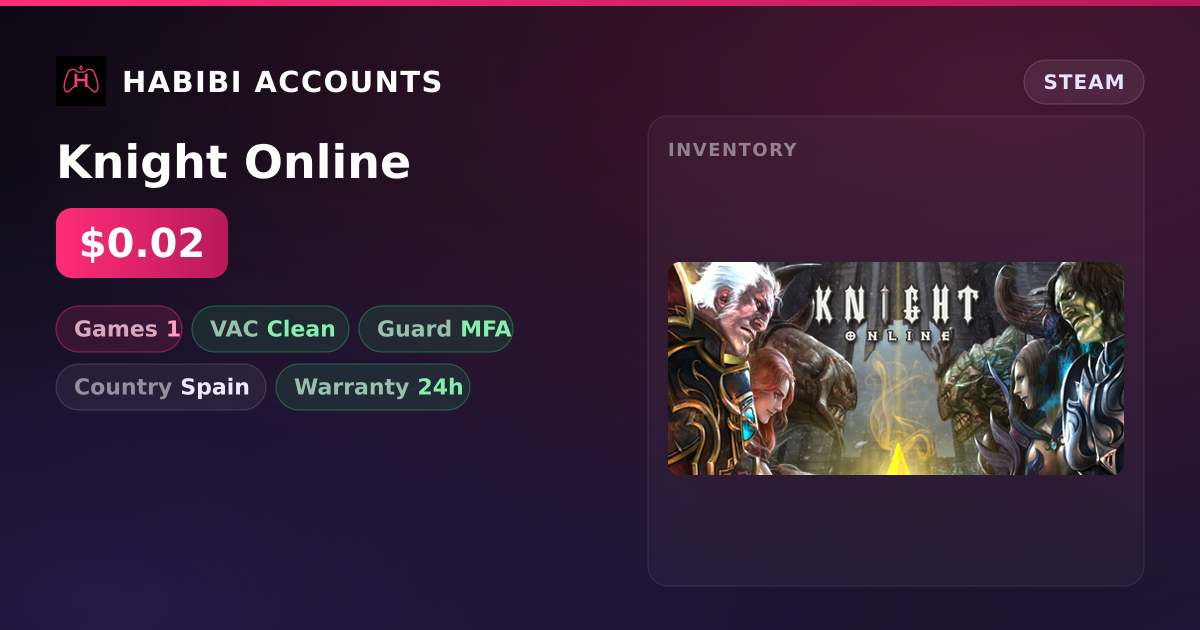 Knight Online — HabibiAccounts