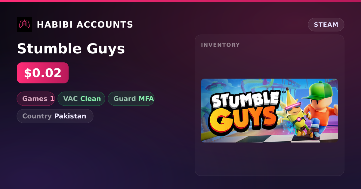 Stumble Guys — HabibiAccounts