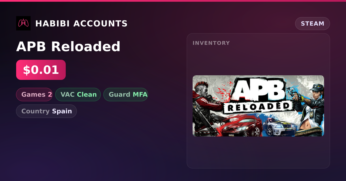 APB Reloaded — HabibiAccounts