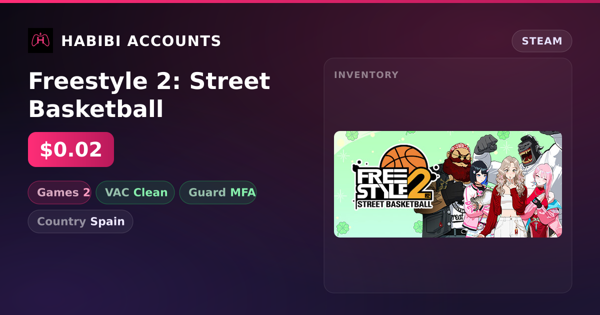 Freestyle 2: Street Basketball — HabibiAccounts