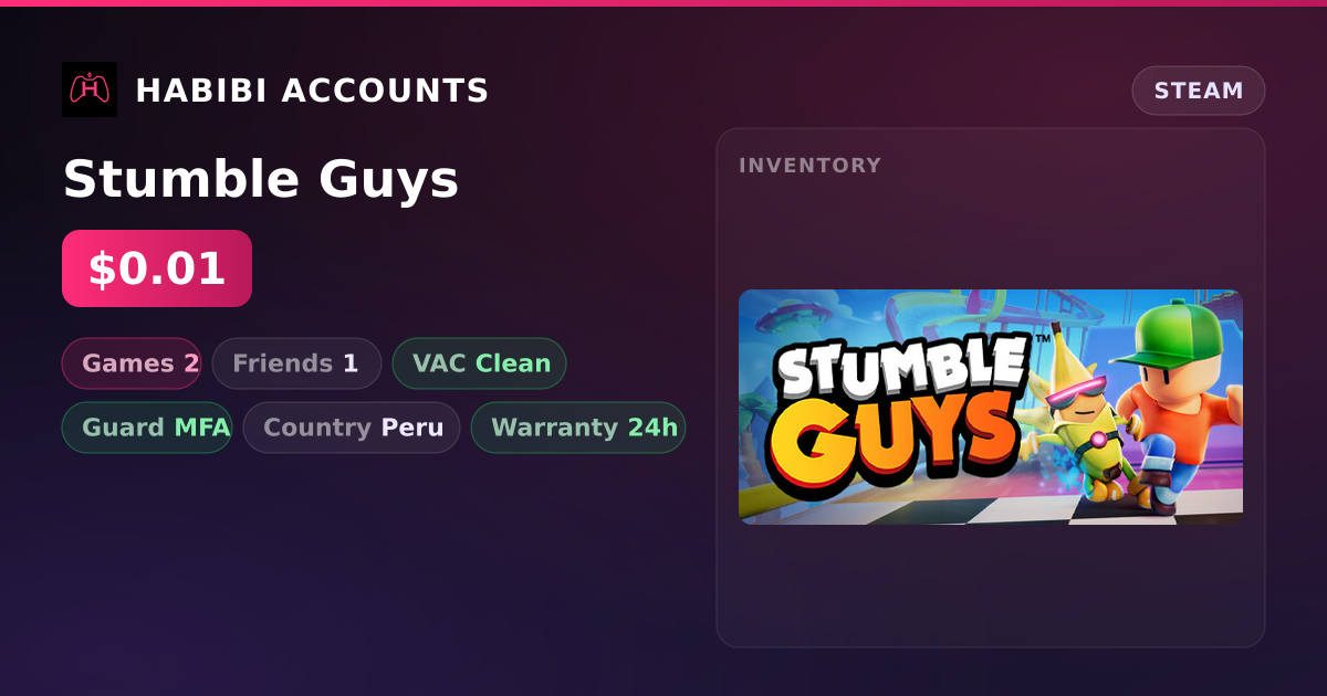 Stumble Guys — HabibiAccounts