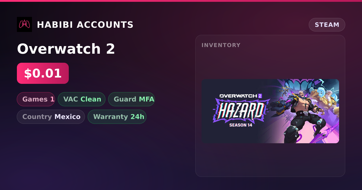 Overwatch 2 — HabibiAccounts