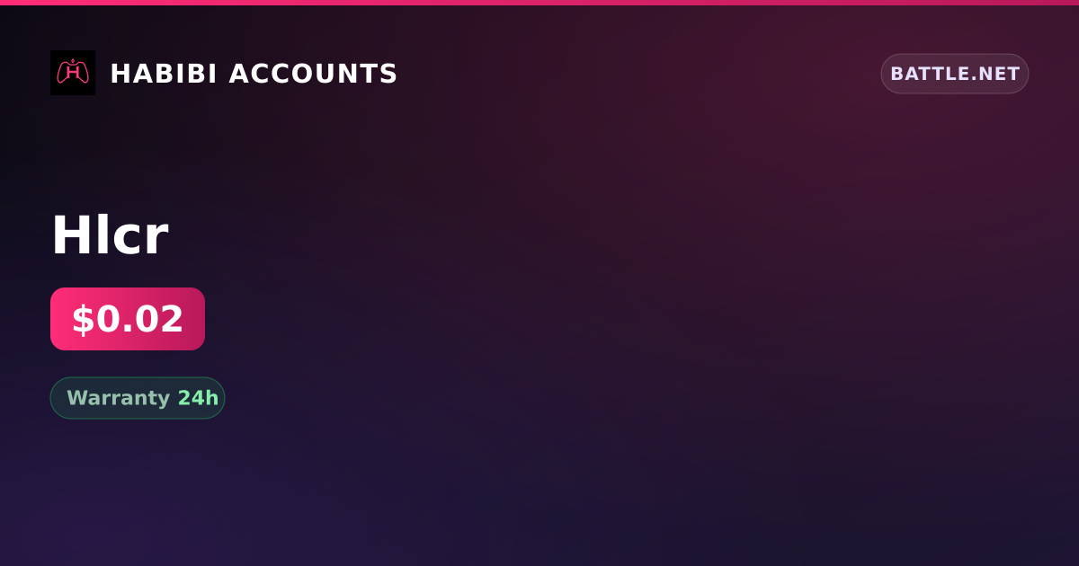 Hlcr — HabibiAccounts