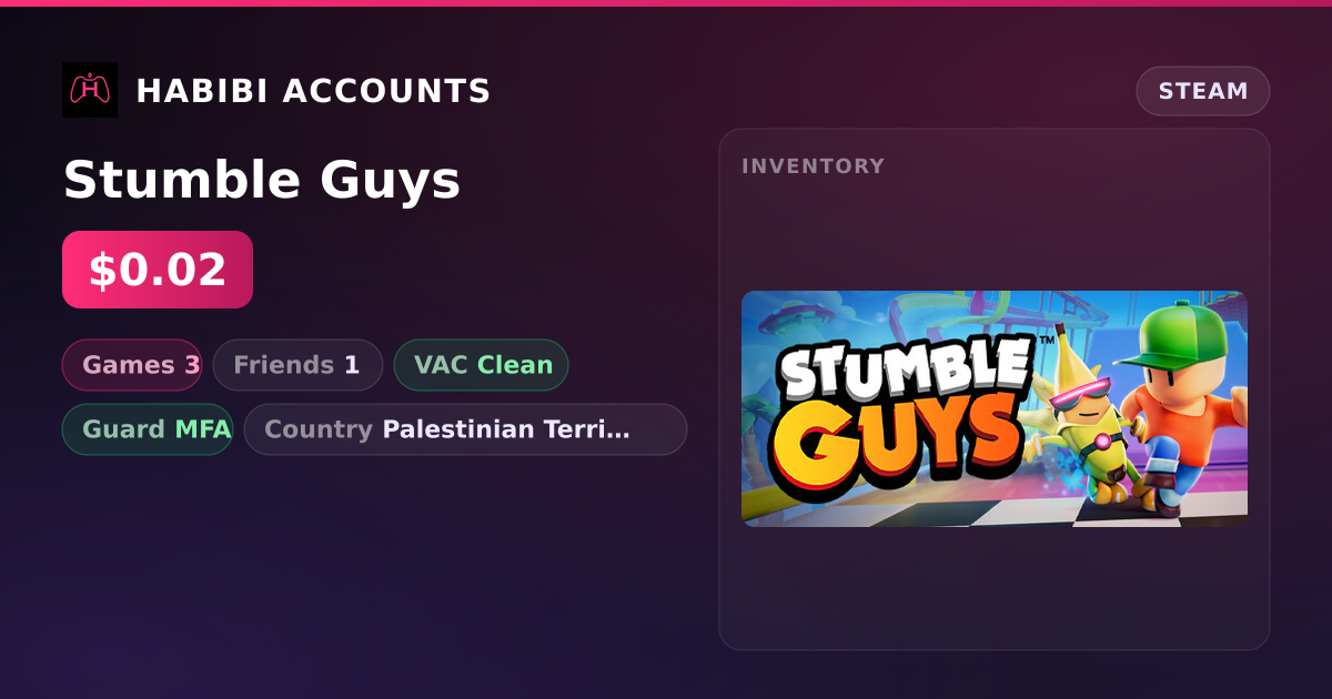 Stumble Guys — HabibiAccounts