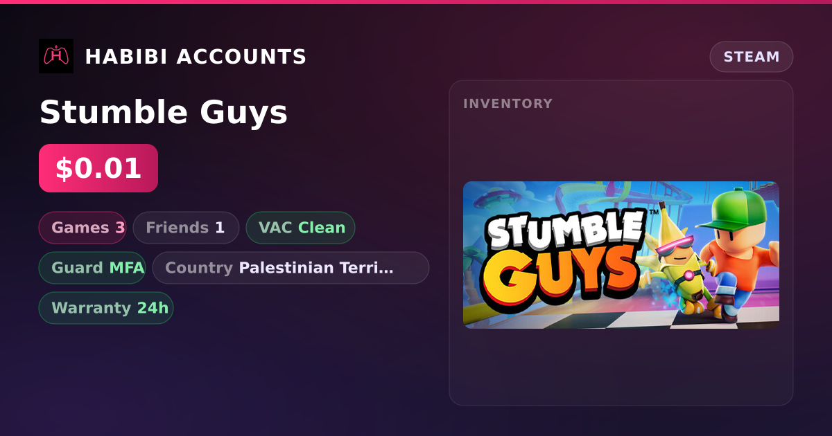 Stumble Guys — HabibiAccounts