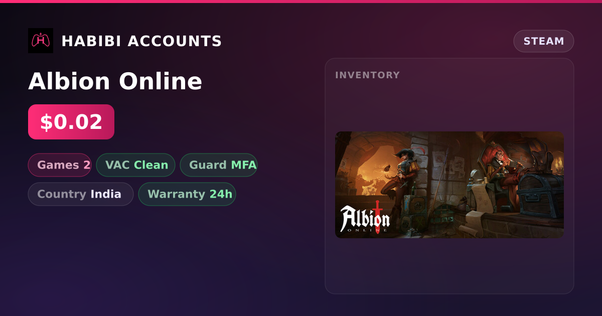 Albion Online — HabibiAccounts