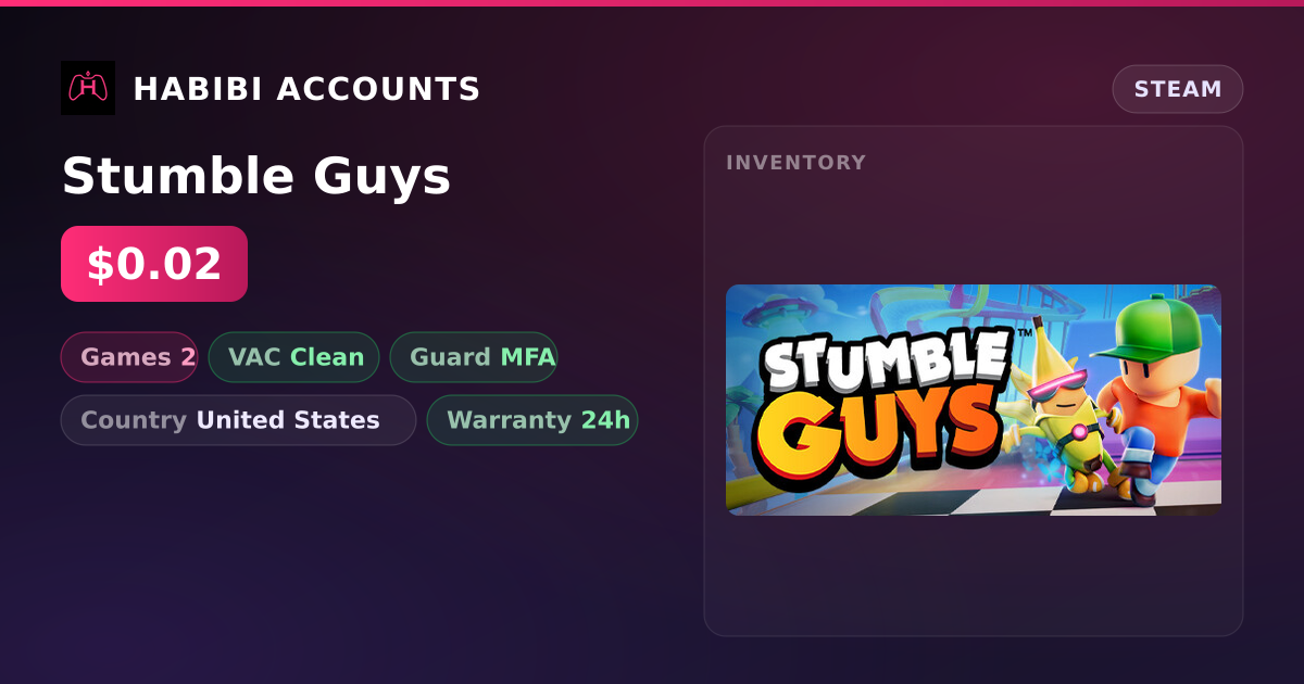 Stumble Guys — HabibiAccounts