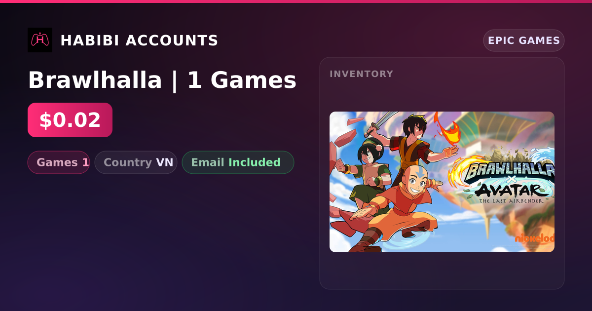 Brawlhalla | 1 Games — HabibiAccounts