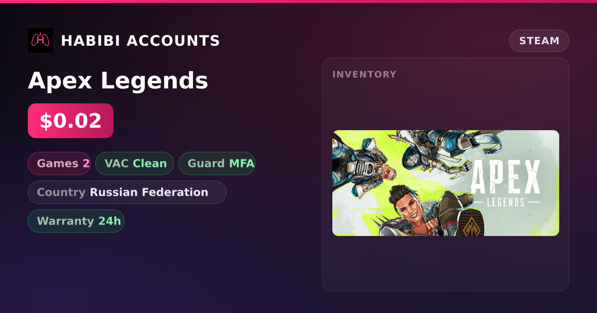 Apex Legends — HabibiAccounts