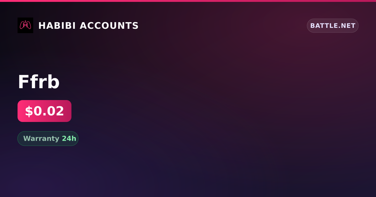 Ffrb — HabibiAccounts