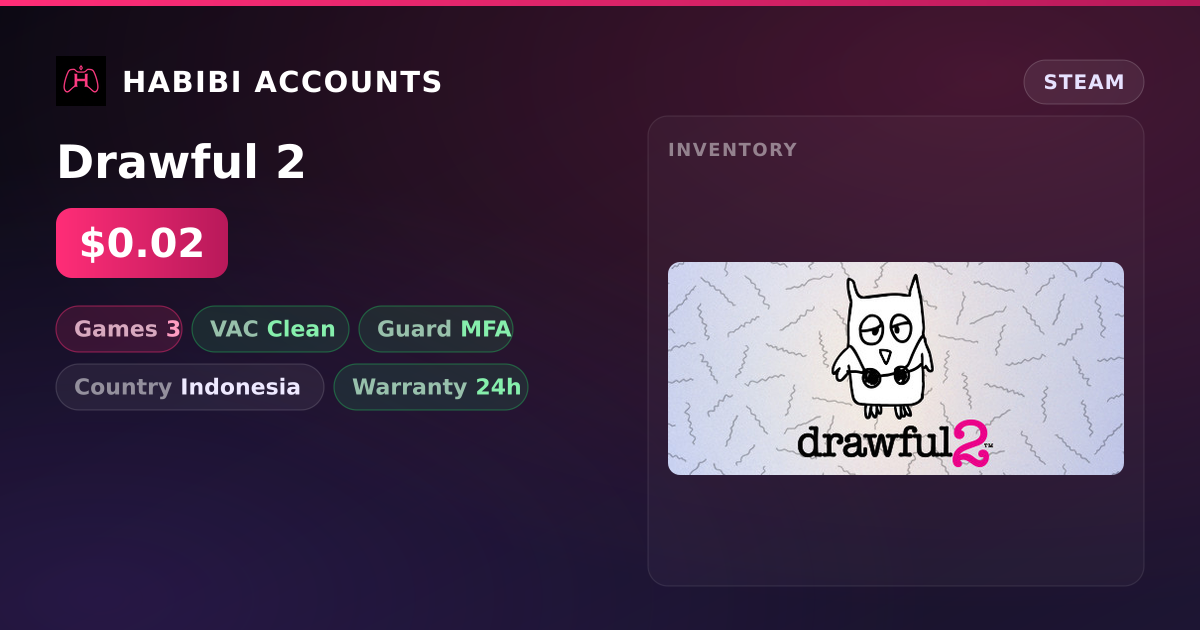 Drawful 2 — HabibiAccounts