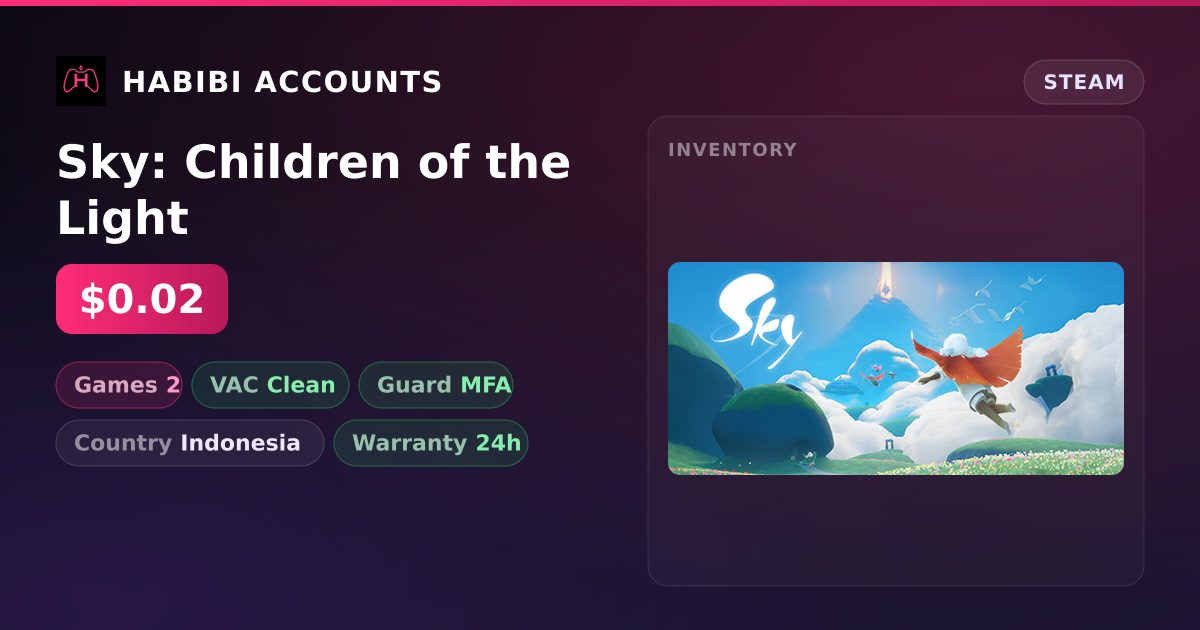 Sky: Children of the Light — HabibiAccounts