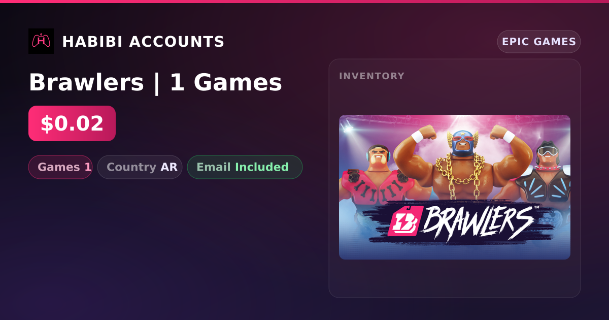 Brawlers | 1 Games — HabibiAccounts