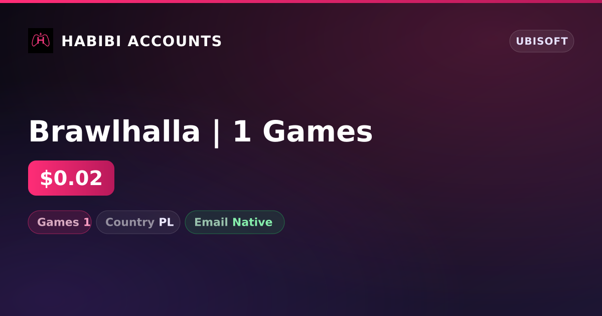 Brawlhalla | 1 Games — HabibiAccounts
