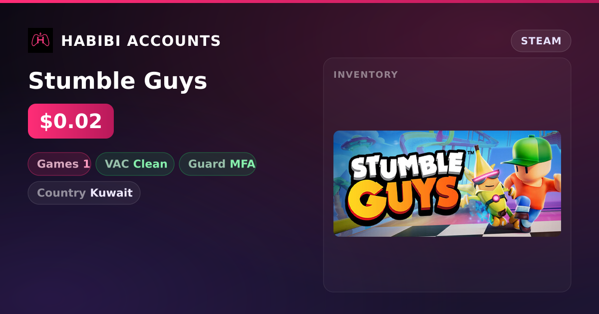 Stumble Guys — HabibiAccounts