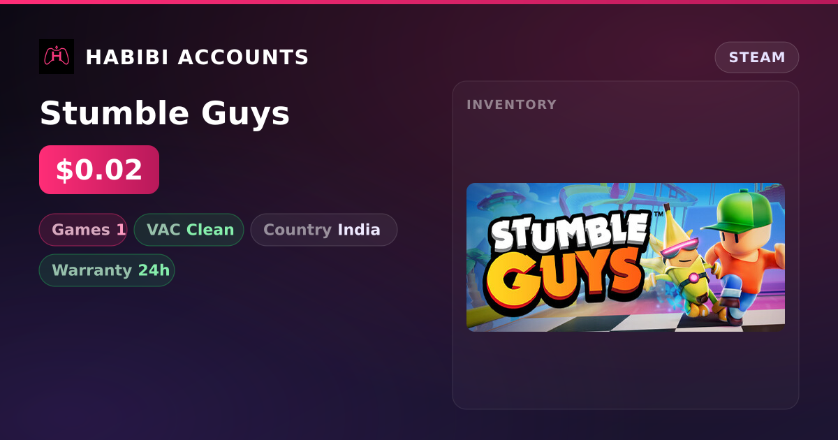 Stumble Guys — HabibiAccounts