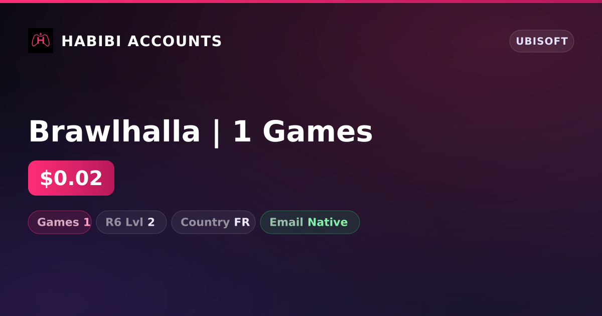 Brawlhalla | 1 Games — HabibiAccounts