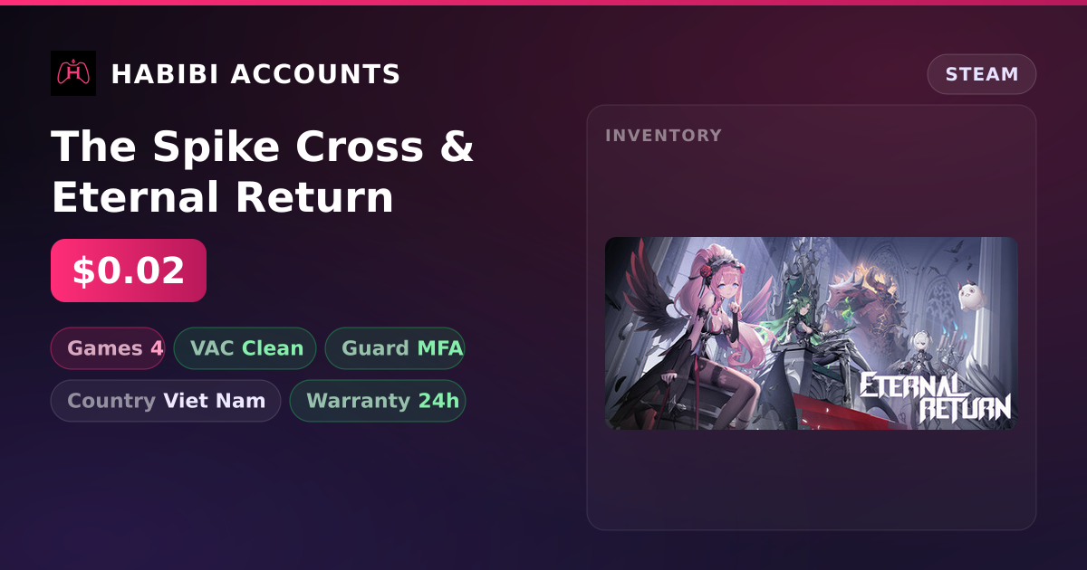 The Spike Cross & Eternal Return — HabibiAccounts