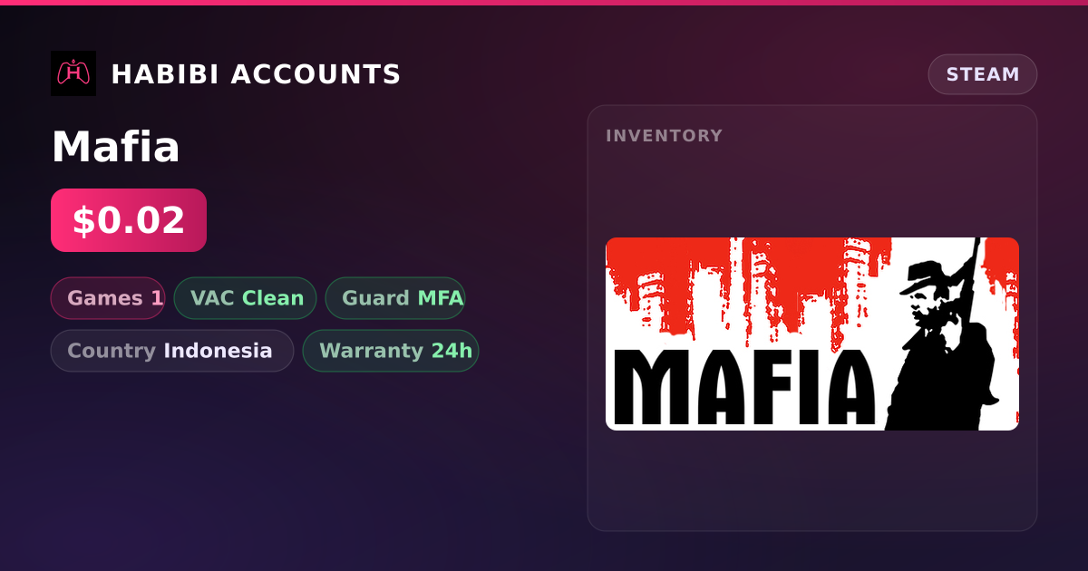 Mafia — HabibiAccounts