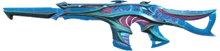 Abyssal Phantom skin included with a Valorant account for sale